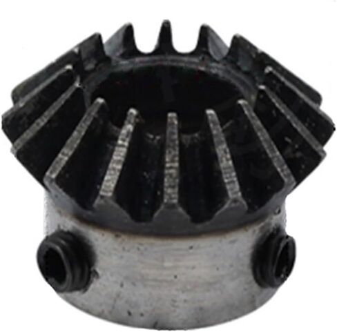 Pinion Gear 1pcs 1M 20T Bevel Gear 5mm 6mm 7mm 8mm Inner Hole Gear 1 Module 20 Teeth Spiral Bevel Gear 90 Degrees Meshing Steel Gear M5 Screw bore Shaft (Color : 20 Teeth, Size : 8mm bore) in Kuwait