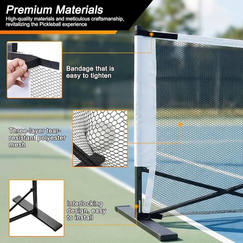 22ft Telescopic Ball Posts with Wheels Movable Net Posts Aluminum Alloy Retractable for Backyards Driveways & Garages in Kuwait