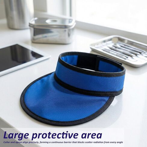 Radiate Thyroid Shield Collar, Thyroid Wrap for Neck, 0.5mmPb Lead Safety Collar, for Scanning Area Scatter Protection, Lead Protection, Imaging Safety Wear in Kuwait