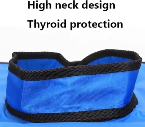 X-Ray Shield Lead Apron, X Ray Dental Lead Vest with Thyroid Shield Collar, Radiation Protection Apron for Dentist Xray Machine Lead Xray Vest, 92x60cm.(0.5 mmpb,X-Large) in Saudi Arabia