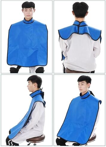 X-Ray Shield Lead Apron, X Ray Dental Lead Vest with Thyroid Shield Collar, Radiation Protection Apron for Dentist Xray Machine Lead Xray Vest, 92x60cm.(0.5 mmpb,X-Large) in Saudi Arabia