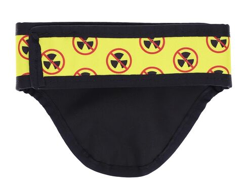 Thyroid Shield – 0.50 mm Pb Eq - Buckle/Hook-and-Loop/Magnetic Closures - Nylon Outer - Lightweight Lead or Axion Core™ 1000/2000 - ASTM F3094-14 - 1 Pack (Lightweight Lead, S) in Kuwait