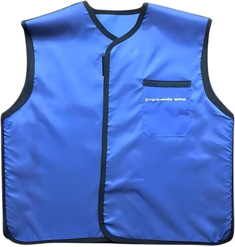 Blue X-ray Protective Lead Vest Dental Apron Shields(0.5mmpb,60x60cm) in Kuwait