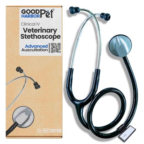سماعة الطبيب البيطرية Good Harbour Clinical IV | سماعة طبية احترافية برأس واحد للفنيين البيطريين والأطباء البيطريين in Kuwait