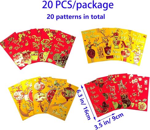 المظلات الحمراء للعام الفيتنامي الجديد ، 20 في المائة من مهرجان الربيع الآسيوي المحظوظين الحزم الحمراء ، 2025 سنة من الأظرف الحمراء للثعبان لزخارف السنة الجديدة في فيتنام/فونج بيو موو. in Kuwait