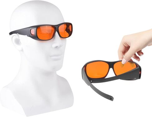 2PCS Dental Protective Glasses Googles Teeth Whitening Blue Light Protection in Kuwait