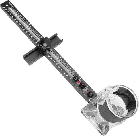 Aluminum Alloy Adjustable Milling Groove Bracket Multifunctional Detachable Base with Circle Cutting Jig for Woodworking in Kuwait