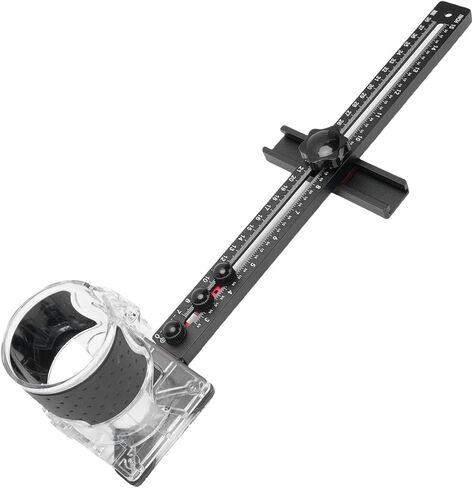 Aluminum Alloy Adjustable Milling Groove Bracket Multifunctional Detachable Base with Circle Cutting Jig for Woodworking in Kuwait