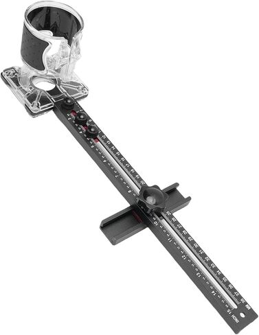 Aluminum Alloy Adjustable Milling Groove Bracket Multifunctional Detachable Base with Circle Cutting Jig for Woodworking in Kuwait