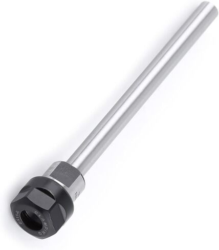 C8 ER11A 100L Collet Chuck Holder, Straight Shank CNC Milling Lathe Tool with Metal Material, for Milling Machine Deep Processing in Saudi Arabia