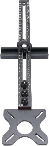 سبائك الألومنيوم طحن الأخدود قوس قطع دائرة متعددة الوظائف للأعمال الخشبية مع تحديد المواقع السريعة والقياس الدقيق قاعدة قابلة للفصل in Kuwait