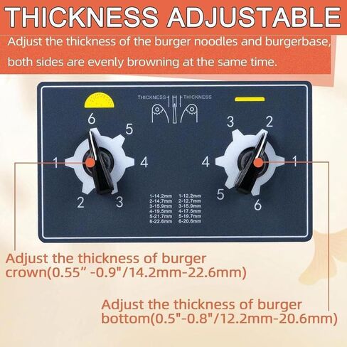 Commercial Burger Buns Toaster,Electric Vertical Burger Baking Machine,1400PCS/H,50-300℃ Adjustable,Automatic Conveyor Toaster,2000w in Kuwait