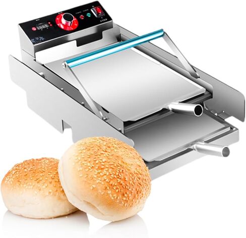Commercial Toaster for Hamburger, 750W/2000W Toaster Oven for Restaurants, Efficient Hamburger Bread Bun Toaster for Food Service in Saudi Arabia