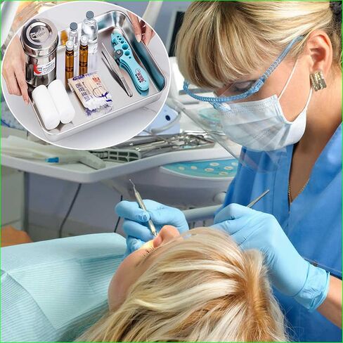 2 Pack Professional Medical Surgical Tray Flat Type Stainless Steel Dental Trays Thickening Lab Instrument Supplies Tools Tray for Dental Piercing Lab Instrument Kitchen Pet Tools(9 * 4.6 * 0.8) in in Kuwait