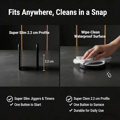 Smart Coaster 2.0 Cocktail Machine - Portable Smart Drink Mixing Coaster with Interactive Lighting, Built-in Smart Sensing Tech, Easy to Clean & Carry, Compact Storage Cocktail Maker Machine in Saudi Arabia
