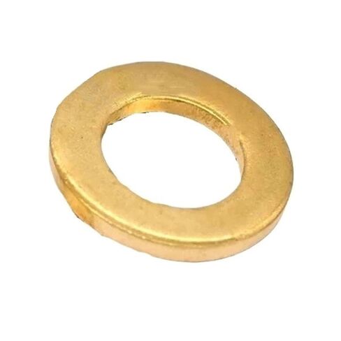 washers, Brass Flat Washer Sealing Rings Washers M10-M24 Gold 1-50 Pcs(M12x24x1.5 (10Pcs)) in Saudi Arabia