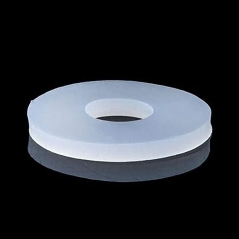 Silicone Flat Washers 10pcs Food Grade M2 M3 M4 M5 M6 M8 M10 M12 OD4 16 28 40mm(4x15x1.5mm) in Saudi Arabia
