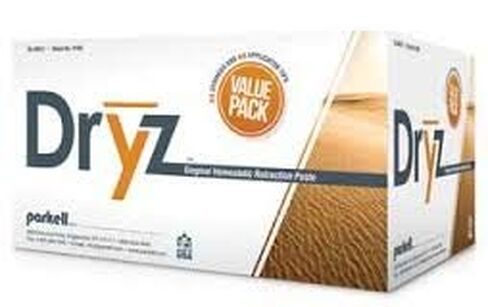 S182 Dryz Gingival Hemostatic Retraction Paste Value Pack Includes 25 Syringes and 55 Applicator Tips (Pack of 25) in Kuwait