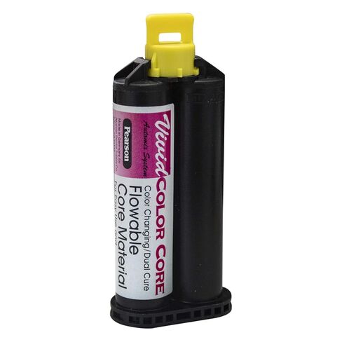 Dental Core Build Up Material - 25ml Cartridges and 10 Mixing Tips - Color Changing Dual Cure, Made in Germany in Saudi Arabia