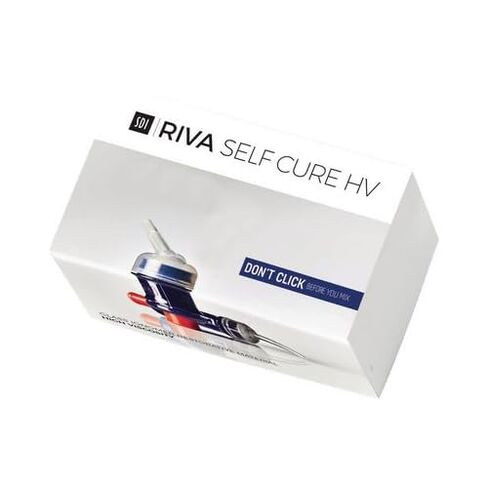 SDI 8630002 Riva Self Cure HV Glass Ionomer Restorative Material, 50 Capsules, A2 Shade in Saudi Arabia