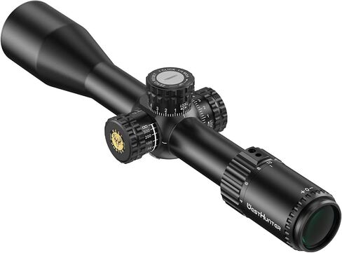 WestHunter Optics HD-S 4-16x44 SFP Riflescopes, 30mm Tube Second Focal Plane Tactical Precision 1/4 MOA Shooting Scope | Shooting Kit in Kuwait