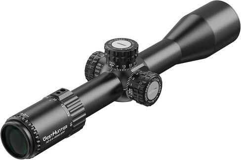 WestHunter Optics HD-S 4-16x44 SFP Riflescopes, 30mm Tube Second Focal Plane Tactical Precision 1/4 MOA Shooting Scope | Shooting Kit in Kuwait