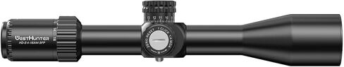 WestHunter Optics HD-S 4-16x44 SFP Riflescopes, 30mm Tube Second Focal Plane Tactical Precision 1/4 MOA Shooting Scope | Shooting Kit in Kuwait