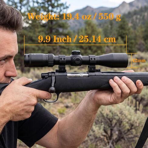 2-7x42 الأحمر تضيء ميل دوت نطاق شبكاني طويل العين الإغاثة نطاق 30 مللي متر أنبوب يناسب Mosin Nagant 1891/30 M39 M44 in Kuwait