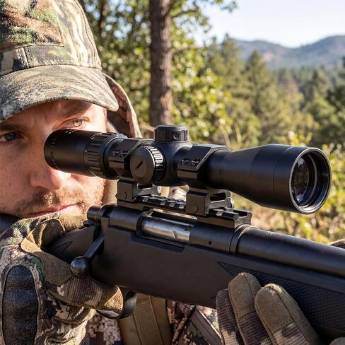 2-7x42 الأحمر تضيء ميل دوت نطاق شبكاني طويل العين الإغاثة نطاق 30 مللي متر أنبوب يناسب Mosin Nagant 1891/30 M39 M44 in Kuwait