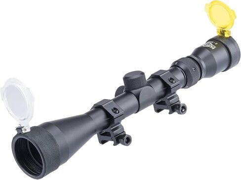 Evike Airsoft - 3-9X40 Professional Scope for Airsoft Rifles w/Scope Rings (Color: Black) in Kuwait