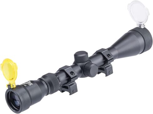 Evike Airsoft - 3-9X40 Professional Scope for Airsoft Rifles w/Scope Rings (Color: Black) in Kuwait