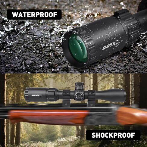 1.75-5x32MD Rimfire 1-inch Tube Rifle scopes Illumination in Red, Green, for Hunting Airsoft Shooting (1.75-5x32MD) in Saudi Arabia