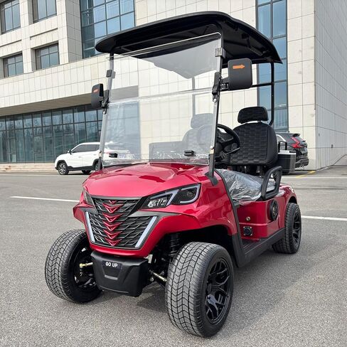 GO UP Electric Golf Cart with Insulated Cooler in Saudi Arabia