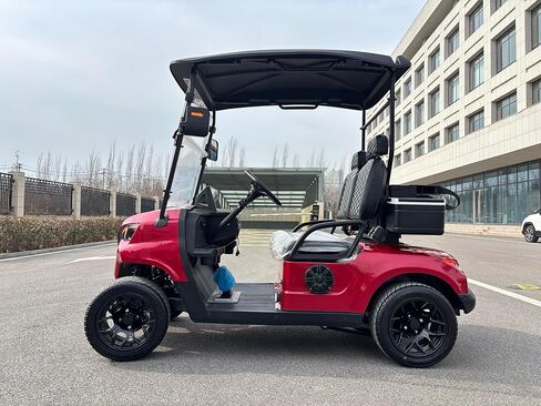 GO UP Electric Golf Cart with Insulated Cooler in Saudi Arabia