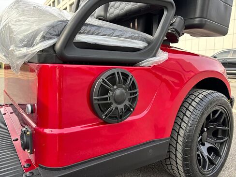 GO UP Electric Golf Cart with Insulated Cooler in Saudi Arabia