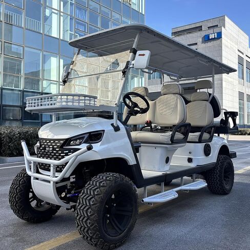 GO UP Golf Cart لمشاهدة معالم المدينة، مركبة دورية، بطارية ليثيوم 48V105AH in Saudi Arabia