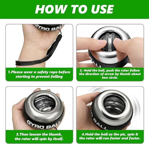 Grip Strength Trainer, Torque Ball & Vital Wrist Ball for Forearm Workout,Portable Fitness Equipment for Men & Women in Saudi Arabia