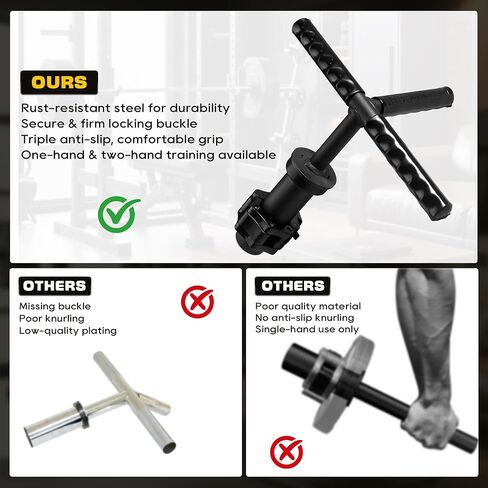 مدرب قوي لساعد الذراع ومقوي للمعصم، مدرب بمقبض من سبائك الصلب قابل للتعديل مع مقبض ومشبك مانع للانزلاق، جهاز تمرين الساعد المحمول للمنزل والمكتب وصالة الألعاب الرياضية للرجال والنساء in Kuwait