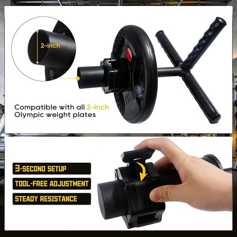 مدرب قوي لساعد الذراع ومقوي للمعصم، مدرب بمقبض من سبائك الصلب قابل للتعديل مع مقبض ومشبك مانع للانزلاق، جهاز تمرين الساعد المحمول للمنزل والمكتب وصالة الألعاب الرياضية للرجال والنساء in Kuwait