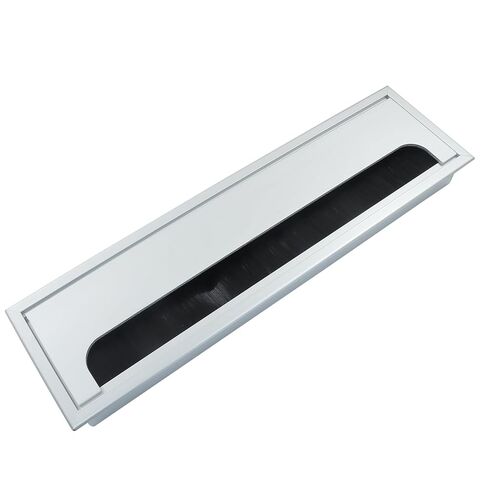 Cable Grommet, 160mm x 80mm Rectangle Hole Cover for Desk Organizers, Black Desk Grommet Hole Cover for Computer Desk Table in Kuwait