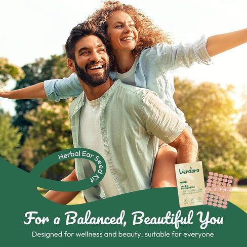 مجموعة الوخز بالإبر لبذور الأذن من فيردورا، 270 قطعة من الملصقات الأذنية مع ملاقط، تحديد الوجه وتوازن الجسم، العناية بالجمال in Kuwait