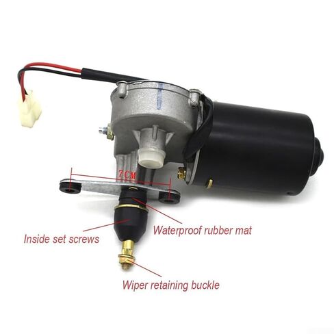 Electric Windscreen Wiper Assembly Greatly Enhances Functionality of Your Fishing Boat Or Caravan in Saudi Arabia