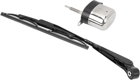 Electric Motor Windshield Wiper Kit Easy Installation for Fishing Boat UTV Metal Long Shaft Motor in Saudi Arabia