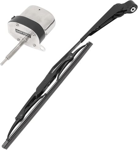 Electric Motor Windshield Wiper Kit Easy Installation for Fishing Boat UTV Metal Long Shaft Motor in Saudi Arabia