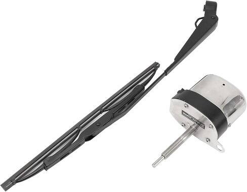Electric Motor Windshield Wiper Kit Easy Installation for Fishing Boat UTV Metal Long Shaft Motor in Saudi Arabia