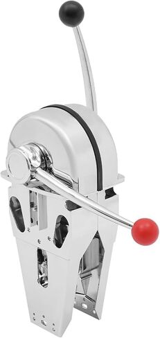 Twin Lever Marine Throttle Control - Zinc Alloy Design for Smooth Engine Operation - Top Mount, Durable & Reliable Control for Boats and Marine Applications in Saudi Arabia