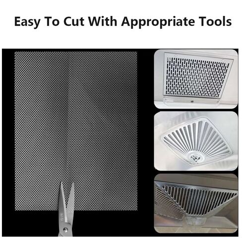 2 Pack 12×8 Inch Wire Mesh Screen, 20 Mesh Stainless Steel Mesh, Stainless Screen for Vent Covers, Cage, Garden, Window Screen and DIY Project (2, 11.8"X8.2"(300X 210mm)) in Saudi Arabia