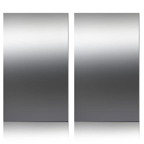 Funrous 2 Pcs 304 Stainless Steel Sheet,12 x 6 x 0.018 Inch Metal Sheet for Crafting, Not Magnetic Flat Sheets of Metal for Kitchen DIY Craft Making in Saudi Arabia