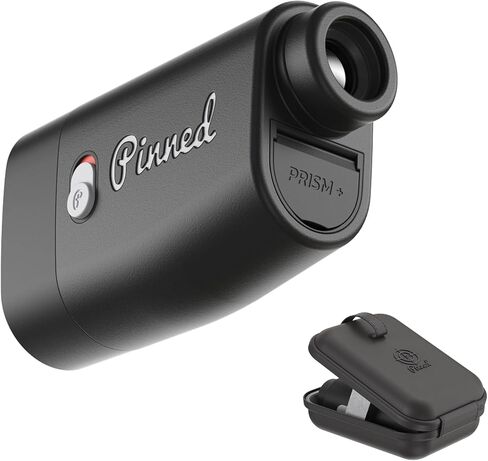 محدد المدى للجولف منشوري منحدر - محدد مدى مسافة الجولف مع منحدر - قابل لإعادة الشحن عبر USB، محدد مدى ليزر الاهتزاز المثبت - ملحقات جهاز تحديد المدى وهدية للرجال والنساء in Kuwait