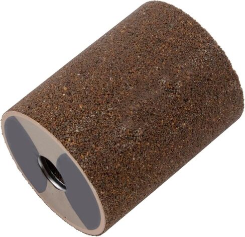 M10 Thread Cylindrical Emery Grinding Wheel 50x40mm, Silicon Carbide Abrasive Head for Chamfering, Edge Finishing and Hole Smoothing on Stone, Tile and Ceramic Compatible with 100 Type Angle Grinder in Saudi Arabia